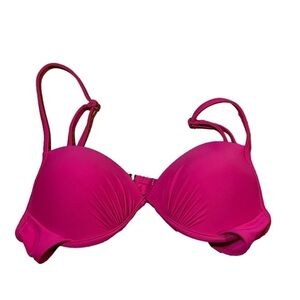 ARIZONA Jean Company Bikini Pink Top Size Large